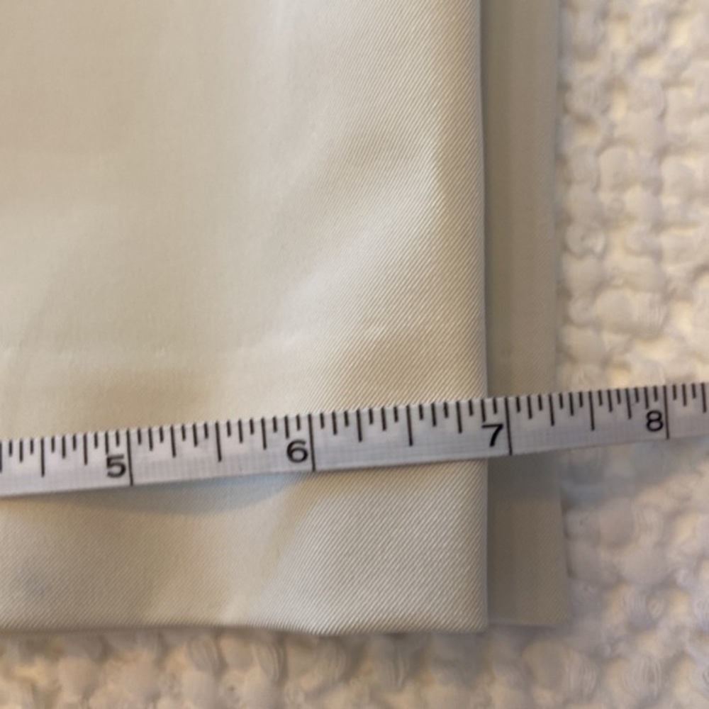 Cache cream high waisted size 6 pants vintage , zip at ankle‎ - Picture 12 of 12